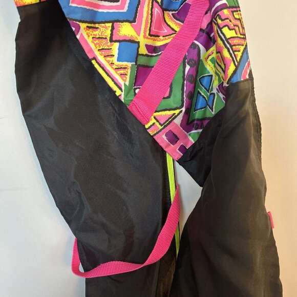 Mountain High Ski Bag Travel Luggage Large Bag Retro - Holds 2 skis plus clothes - Picture 3 of 8